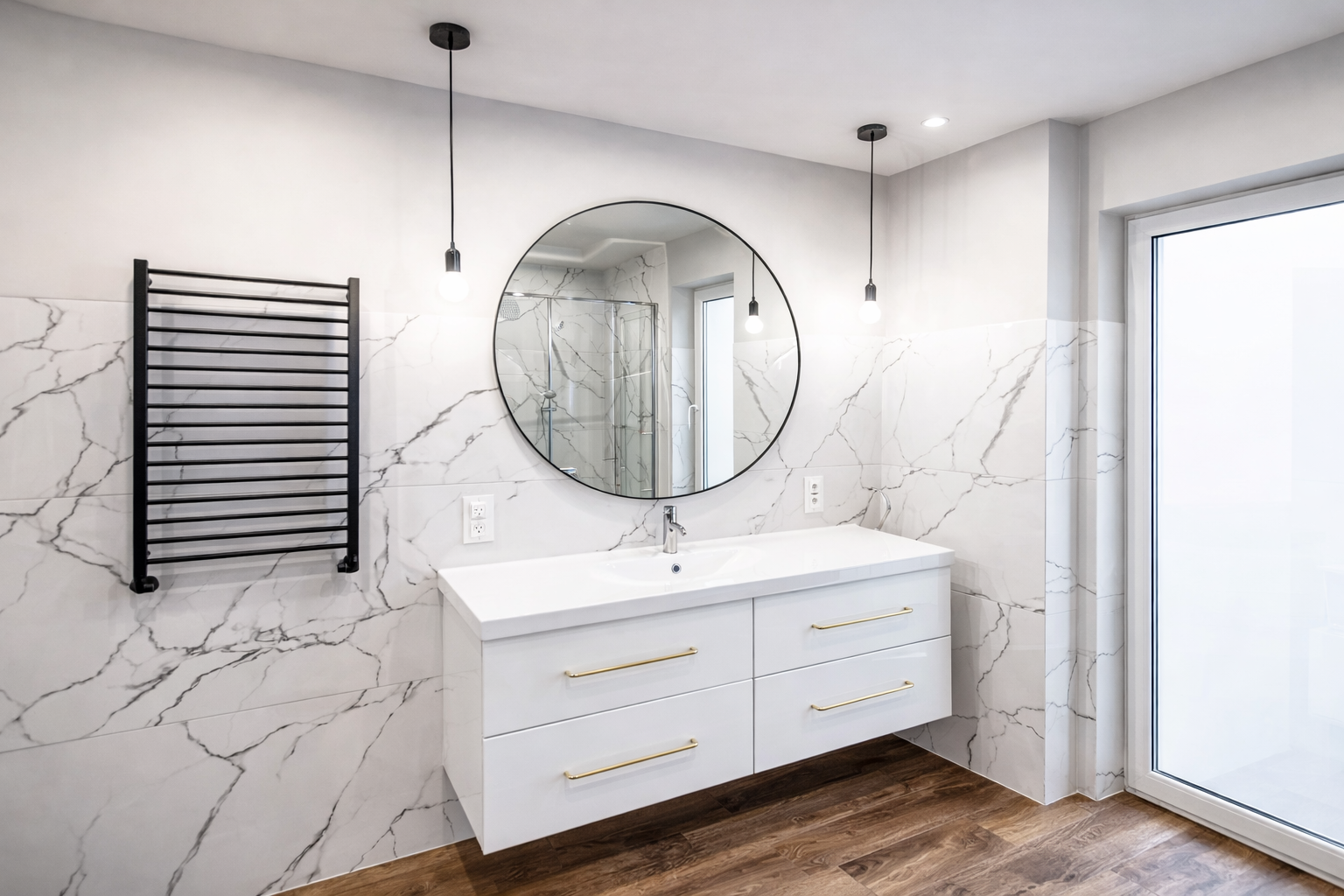 Nowoczesna łazienka